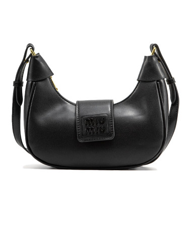 Сумка Miu Miu Leather Hobo Bag Black 5BC125 N40 F2000 W BLK