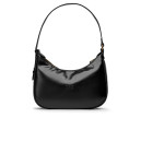 Сумка Half Moon Bag Simply Cream With Leather Black QP26BLK5U8
