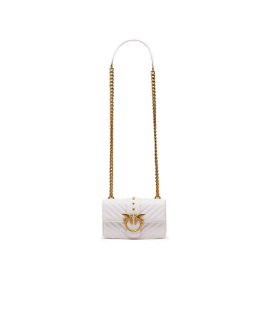 Mini Love Bag One Simply Puff White Gold QU20WHT7U2