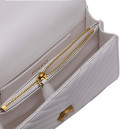 Сумка Mini Love Bag One Simply Puff White Gold QU20WHT7U2