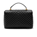 Сумка Classic Lady Love Bag Puff Chevron Black Gold OP24BOY3O9