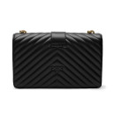 Сумка Classic Love Bag One Chevron Black Gold OP27BLK6O7