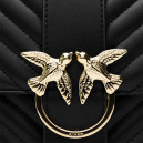 Сумка Classic Love Bag One Chevron Black Gold OP27BLK6O7