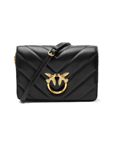 Mini Love Bag Click Big Chevron Black OP18BLK3U6