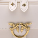 Сумка Square Simply Mini Calfskin Bag Cream OR22WHT4U6