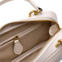 Сумка Square Simply Mini Calfskin Bag Cream OR22WHT4U6