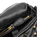 Сумка Black Quilted Leather Love Mini Puff Staples OC21PUF9U7