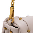 Сумка Grey Quilted Leather Love Mini Puff Staples OC21PUB9U7