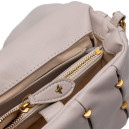 Сумка Grey Quilted Leather Love Mini Puff Staples OC21PUB9U7