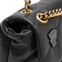 Сумка Black Quilted Leather Love Mini Puff Pins OK22BLO5P8