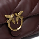 Сумка Big Love Bag Puff Maxi Quilt Burgundy Gold 100038A0F2L86Q