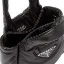Small Padded Soft Nappa-Leather Bag Black 1BA359-2DYI-F0002-V-OVO