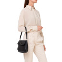 Cleo Brushed Leather Mini Bag Black 1BD303NZV-2EHO-F0002-V-OZO