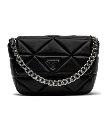 Сумка Prada Re-Nylon Padded Shoulder Black 1BD404NZV-2EHO-G0102-V-VXV
