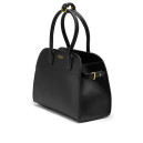 Сумка Medium Black Leather Tote Bag 1BG538-VOOO-2-CYS