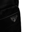 Рюкзак Re-Nylon and Saffiano Leather Backpack Black 1BD780-BKB-H-FG0