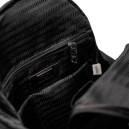 Рюкзак Re-Nylon and Saffiano Leather Backpack Black 1BD780-BKB-H-FG0