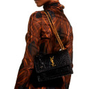 Сумка Sunset Black Croco 442906DND0N1000