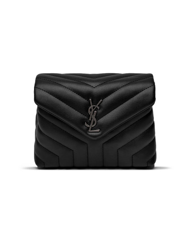 Bag Toy LouLou In Quilted Leather Black Silver 443050ZSS2U7785