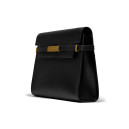 Сумка Manhattan Medium Leather Shoulder Bag Black Premium 443050PQC4R8000