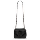 Сумка College Medium in Quilted Leather Black Silver 443380EES3A7009