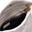 Сумка Puffer Small in Nappa Leather Cream Gold 443050ZSS2U8060