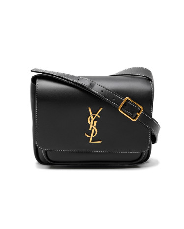 Bag Yves Saint Laurent Niki Besace in Leather Black Gold 443050ZSS2U7750
