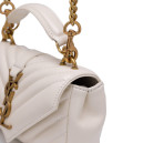 Сумка College Mini Quilted Crossbody Bag Cream 443050ZOP1R6050