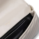 Сумка College Mini Quilted Crossbody Bag Cream 443050ZOP1R6050