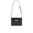 Сумка Manhattan Medium Leather Shoulder Bag Black Croco 443050PQC4R9780