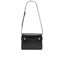 Сумка Manhattan Medium Leather Shoulder Bag Black Croco 443050PQC4R9780