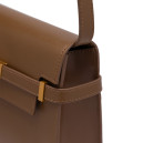 Сумка Manhattan Medium Leather Shoulder Bag Brown 443050PQC4R9790