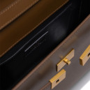 Сумка Manhattan Medium Leather Shoulder Bag Brown 443050PQC4R9790