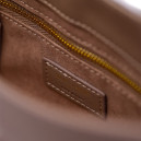 Сумка Hobo Le 5 A 7 Leather Shoulder Bag in Beige Gold 6572282R20W1100