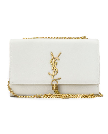 Сумка Yves Saint Laurent Tassel Kate Chain Shoulder Bag White 231550S500G1550