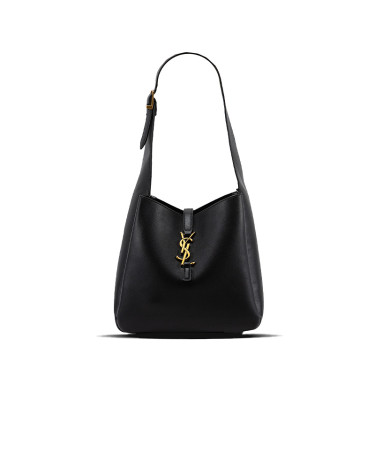 Сумка Yves Saint Laurent Le 5 A 7 Supple Small In Grained Leather Black 6572244D10W2526