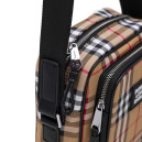 Messenger Black Quilted Canvas Paddy Crossbody Bag Beige 80976777