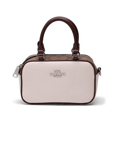Coach Satchel Crossbody Bag In Signature Colorblock CF122