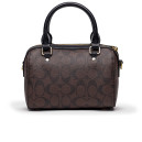 Сумка Rowan Satchel Zip In Signature Canvas Brown CK320