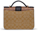 Сумка Georgie Shoulder Bag In Blocked Signature Canvas CZ830