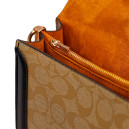 Сумка Georgie Shoulder Bag In Blocked Signature Canvas CZ830