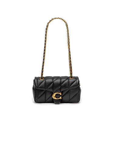 Сумка Tabby Shoulder Bag 20 With Quilting Black Gold CB160
