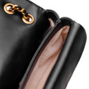 Сумка Tabby Shoulder Bag 20 With Quilting Black Gold CB160