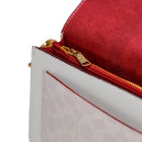 Сумка Tabby White Gold Shoulder Bag 26 In Signature Canvas CZ280