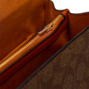 Сумка Eliza Top Handle In Signature Canvas Ginger CT320