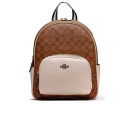Рюкзак Large Court Backpack In Signature Canvas in Beige White CR110