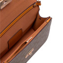 Сумка Brynn Flap Crossbody In Signature Canvas Beige CX435