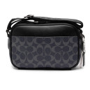 Graham Crossbody Bag With Monogram Print With Varsity Stripe CS108