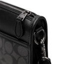 Heritage Convertible Crossbody Bag With Hybrid Pouch In Colorblock Signature Canvas CS731