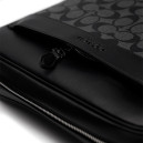 Charles Camera Crossbody Messenger Bag Signature Black CS476